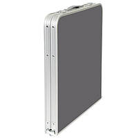 Туристичний Стіл Розкладний Bo-Camp Case Model 120x60 cm Grey (1404416) Кемпінговий Складаний Столик для риболовлі, фото 3