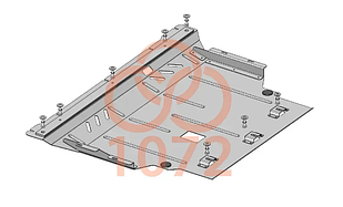 Захист двигуна Seat Arona (з 2017--) Кольчуга