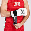 Боксерські рукавиці Leone GN113 IL TECNICO N3 White 10 унцій (бинти 4 м. в комплекті), фото 9