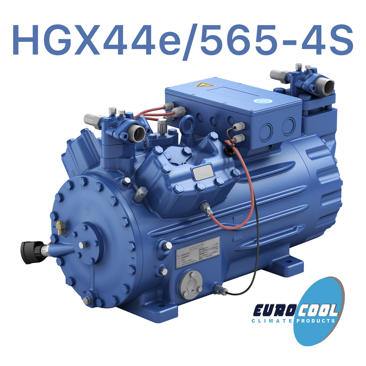 HGX44е/565-4S Напівгерметийний поршневий компресор Bock