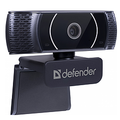 Веб камера Defender G-lens 2590 QHD 3.7Мп 1440p + прищіпка Чорний