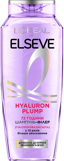 Шампунь-філлер Loreal Elseve "Hyaluron Plump" (400мл.)