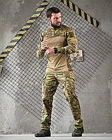 Тактичний костюм Мультикам літо військова форма Multicam ubacs убакс і штани на манжетах