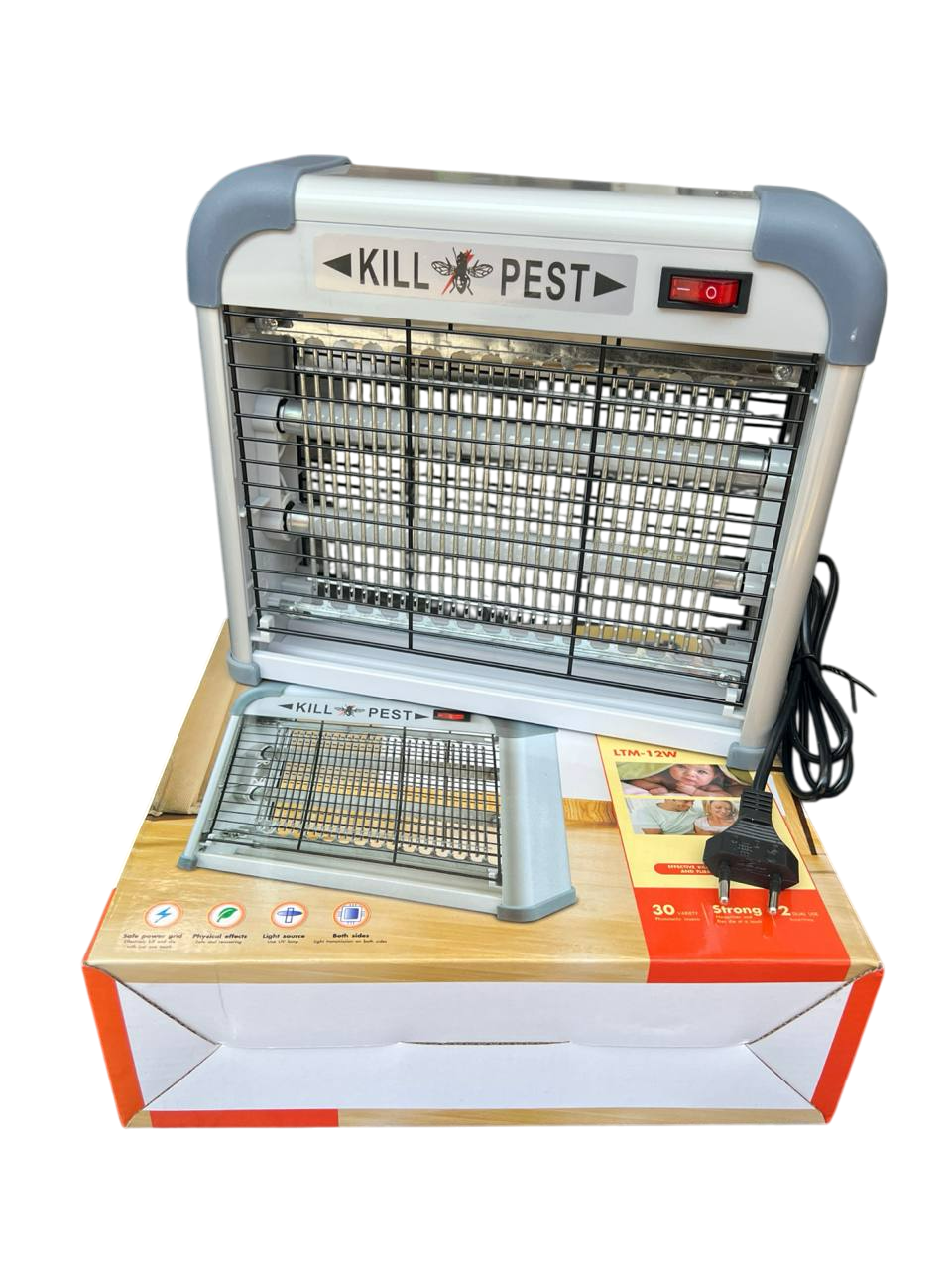 Електрична пастка для комарів та мух GECKO LTM-12W (16)