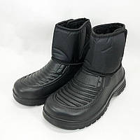 Зручні робочі чоботи 42р, Бурки низькі, Бурки повстяні, Чоловічі чоботи для активного відпочинку з гуми PO-61