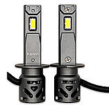 Світлодіодні LED лампи H1 KELVIN M3 40W 12V 6000K у ближнє світло, фото 3