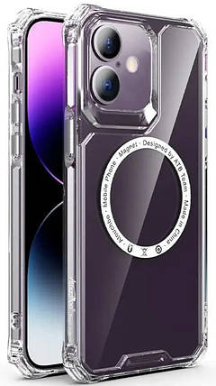 Накладка iPhone 16 clear Gorilla TPU MagSafe, фото 1