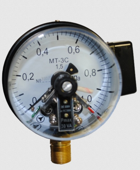 Електроконтактні манометри МТ-3С, фото 1