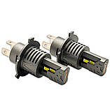 Світлодіодні LED лампи H4 KELVIN 40W M3 12V 6000K з дальнім ближнім світлом, фото 10