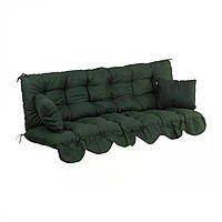 Подушки для декоративних меблів 180 см Minorca темно-зелений колір