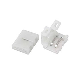 Конектор для LED стрічки 2 затискача 2pin