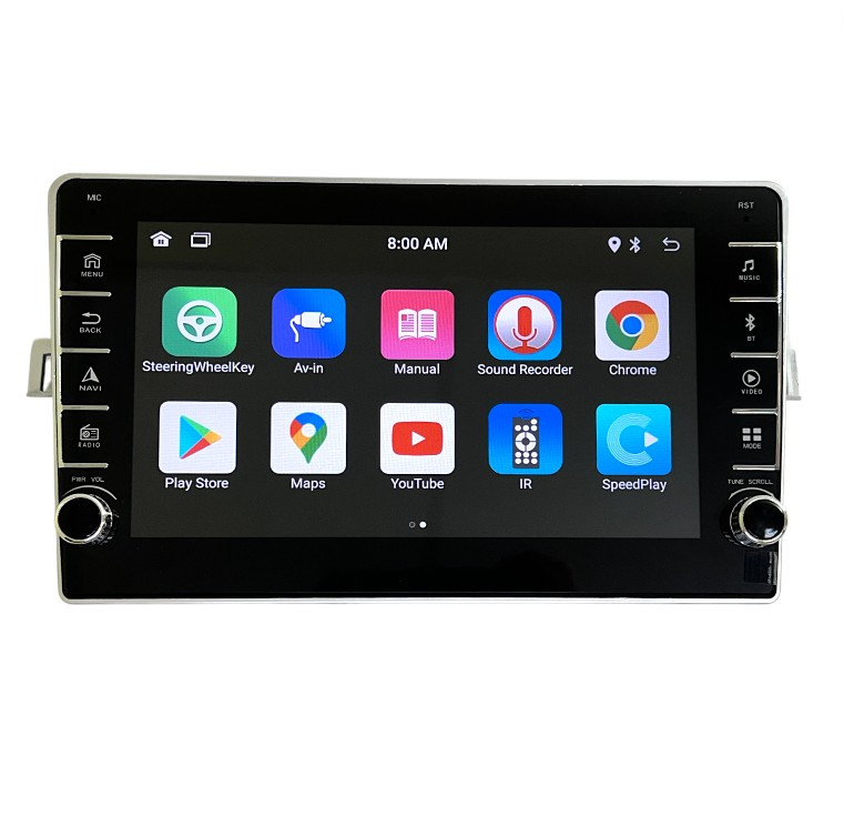 Магнітола для Toyota Corolla Verso 2009-2018 Android 2/32 ГБ з кнопками | CarPlay, Bluetooth, камера