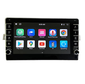 Магнітола для Toyota Corolla Verso 2009-2018 Android 2/32 ГБ з кнопками | CarPlay, Bluetooth, камера