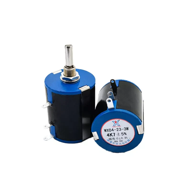 Резистор багатооборотний, потенціометр 3WXD4-23 3W 4,7 кОм, фото 1