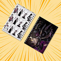 Блокнот А6 на пружині в клітинку 48 арк. Dororo / Дороро 006