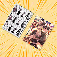 Блокнот А6 на пружині в клітинку 48 арк. Dororo / Дороро 008