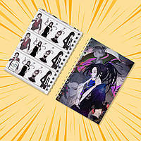 Блокнот А6 на пружині в клітинку 48 арк. Dororo / Дороро 009