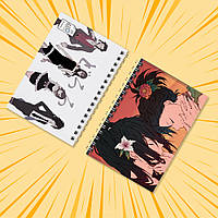 Блокнот А6 на пружині в клітинку 48 арк. Dororo / Дороро 013