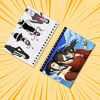 Блокнот А6 на пружині в клітинку 48 арк. Dororo / Дороро 014