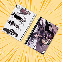 Блокнот А6 на пружині в клітинку 48 арк. Dororo / Дороро 015