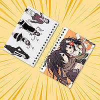 Блокнот А6 на пружині в клітинку 48 арк. Dororo / Дороро 018