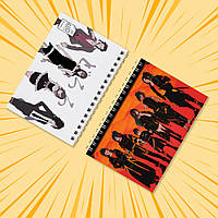 Блокнот А6 на пружині в клітинку 48 арк. Dororo / Дороро 019