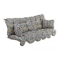 2 подушки + 2 підлокітники для гойдалки/скамейки 180 см Minorca