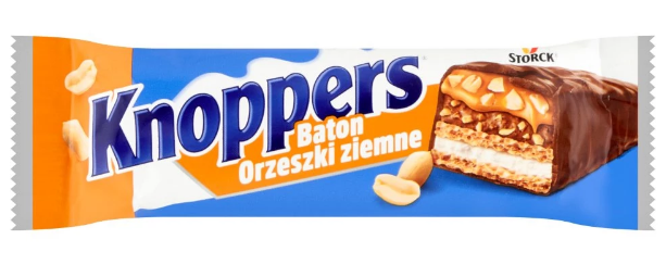 Батончики у шоколаді Knoppers 40 г.