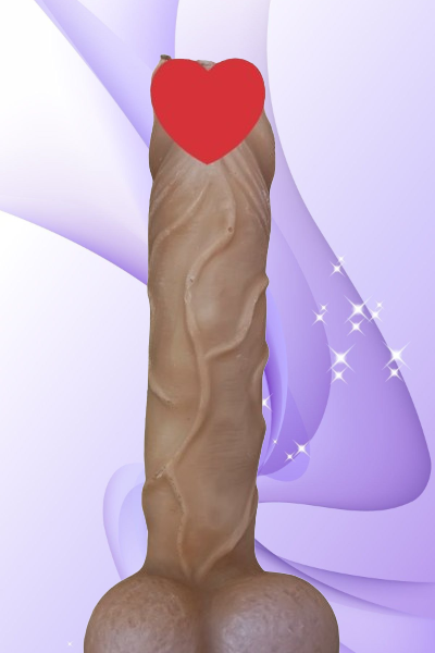 Мило ручної роботи Чоловіча перевага на присоску "шоколадне" висота14 см, фото 1