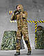 Військова форма Multicam Весна куртка та штани з наколінниками костюм тактичний Мультикам - фото 6 - id-p2214454394