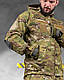 Військова форма Multicam Весна куртка та штани з наколінниками костюм тактичний Мультикам - фото 8 - id-p2214454394