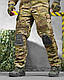 Військова форма Multicam Весна куртка та штани з наколінниками костюм тактичний Мультикам - фото 9 - id-p2214454394