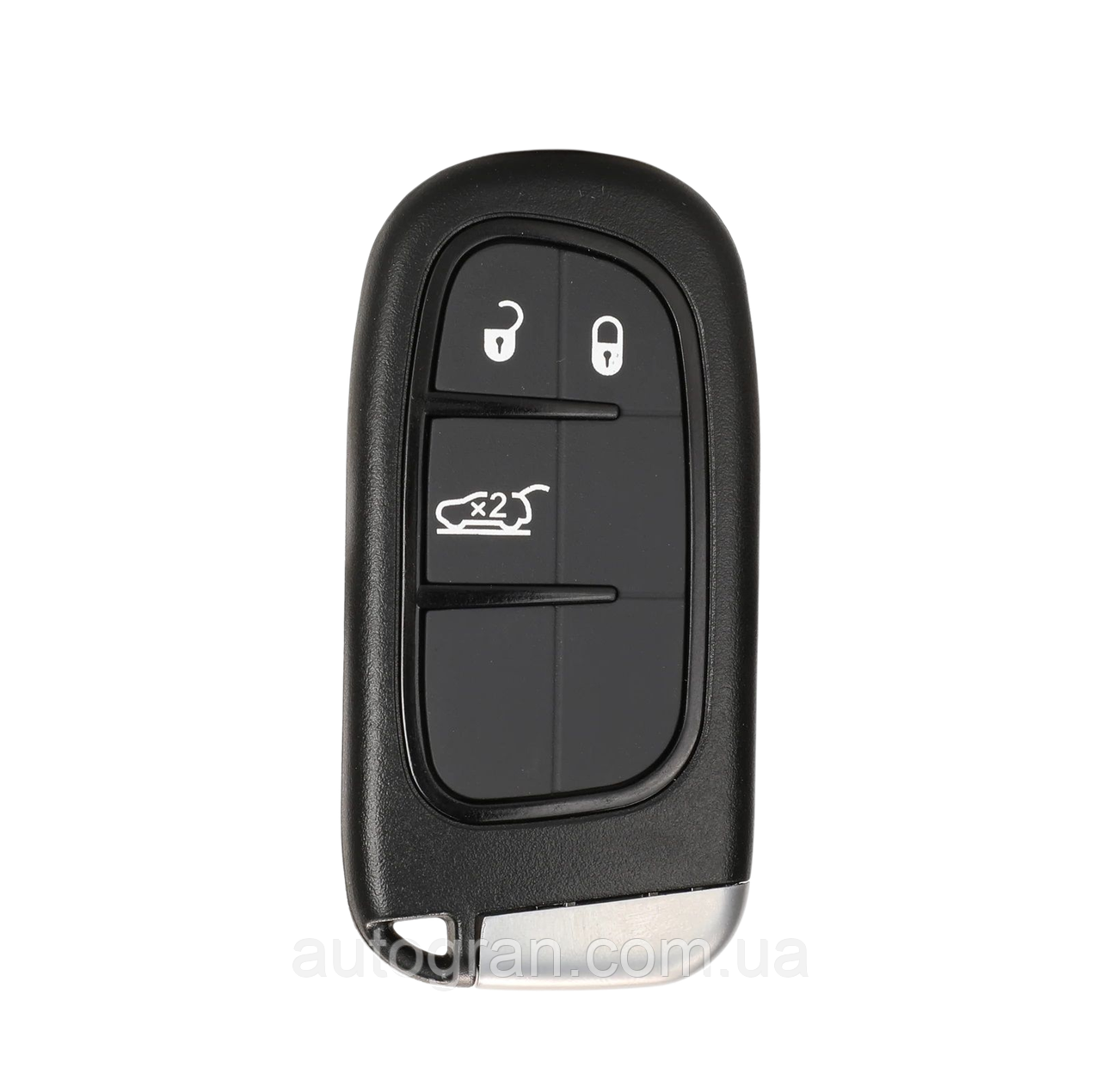 Корпус смарт ключа Chrysler Jeep Dodge 3 кнопки новий тип, фото 1