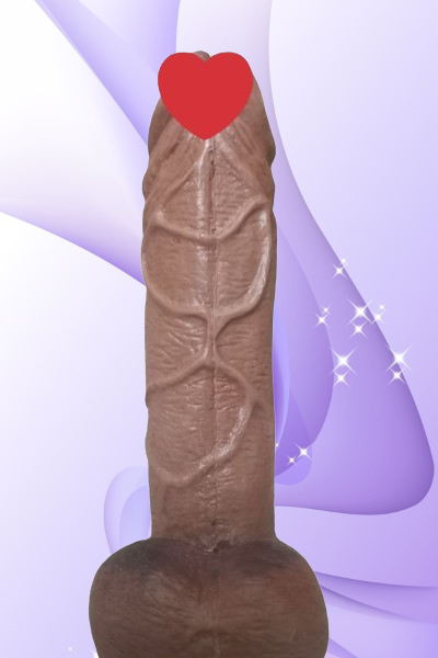 Мило ручної роботи Чоловіча перевага на присоску "шоколадне" висота16 см, фото 1