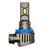 Світлодіодні LED лампи H11 40W KELVIN M3 12V 6000K 8000LM в ближнє світло, фото 10