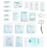 Аптечка підсумок Mil-Tec набір першої допомоги 43 елементи Олива (16025501) solve, фото 4