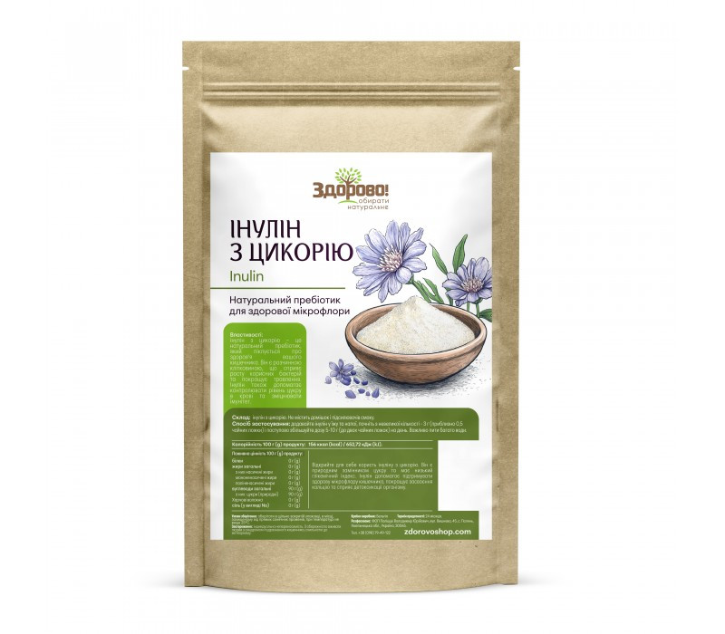 Інулін із цикорію Здорово, 250 г