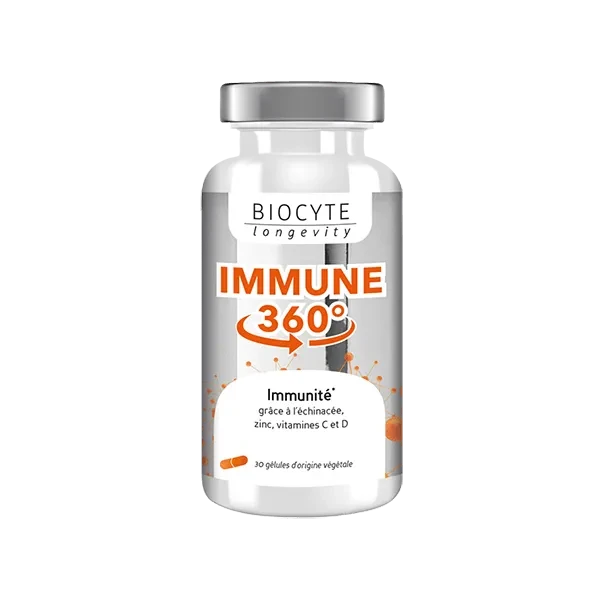 Biocyte Immune 360 Повний комплекс нутрієнтів для захисту імунітету, 30 капсул