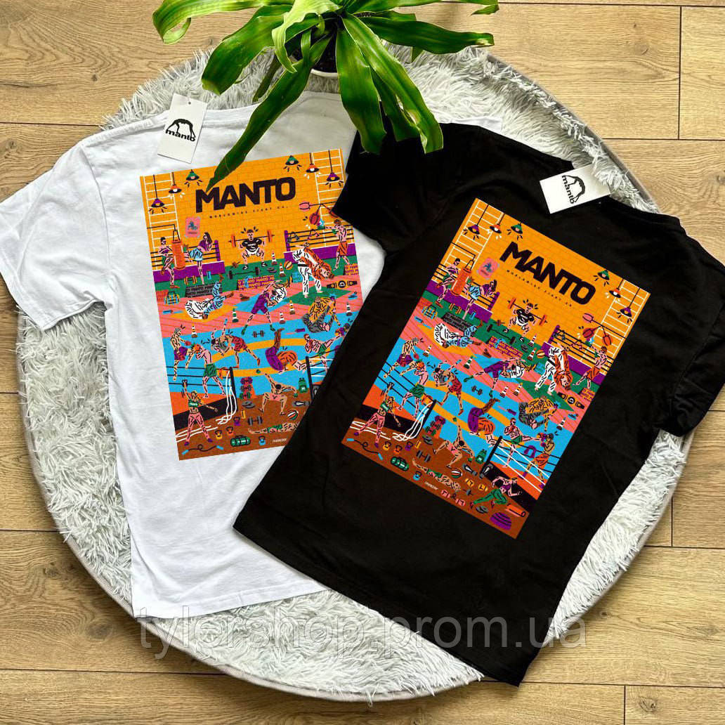 Футболка manto манто бійцівська боксерська арена літні - фото 1 - id-p2632578011