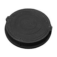 Люк п/п 1,5 т тип "Л" 820х85 (кришка 665х45) чорний із замком