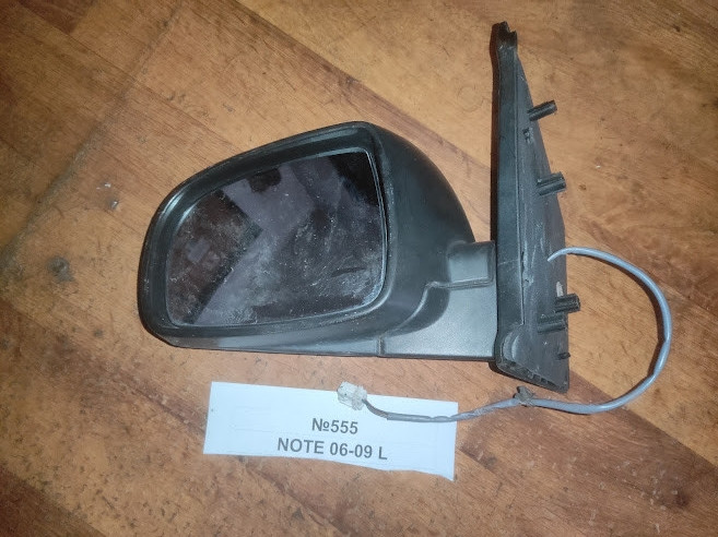 No555 Б/в дзеркало бічне ліве електричне 5Pin 96302BH00B для Nissan Note 06-13