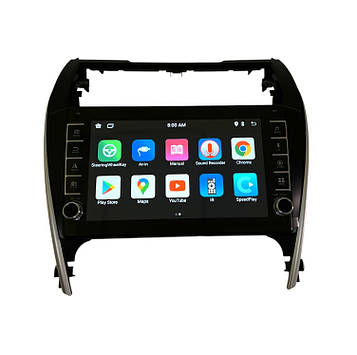 Магнітола для Toyota Camry 50 USA 2012-2014 Android 2/32 ГБ з кнопками | CarPlay, Bluetooth, камера