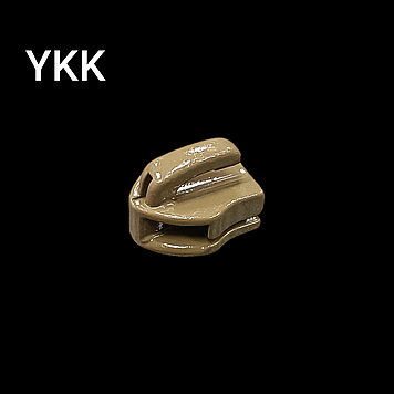 Бігунок 10 RC DFL E на спіральну блискавку з довгим пулером колір койот 367 Глянсовий, Корпус, Свічайній