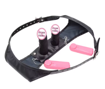 Подвійний страпон  Жіночий Подвійні вібро трусики Фалоімітатор БДСМ білизна для жінок  мастурбатор