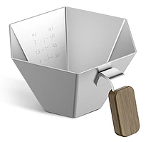Джаг 100 мл. MHW-3Bomber Prism Measuring Cup для еспресо SIlver