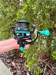 Фідерна котушка  BOYA 6000  зі сталевою неглибокою шпулею розмір 6000