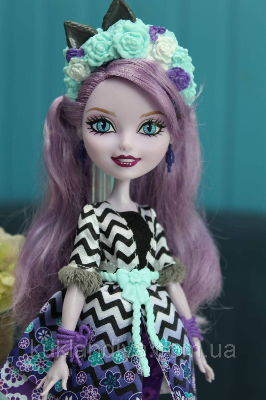 Лялька Ever After High Кітті Чешир Нестримна весна — Spring Unsprung Kitty Cheshire, фото 1
