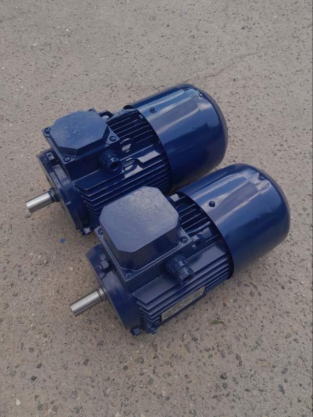 Двигун з гальмом 11 кВт 1000 об/хв для конвеєра, фото 1