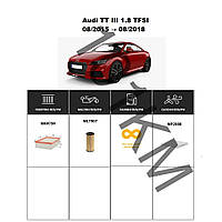 Комплект фільтрів Audi TT III 1.8 TFSI (2015-2018) WIX