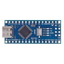 Плата Arduino Nano V3.0 AVR ATmega328P USB Type-C, фото 4